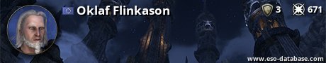 Signatur von Oklaf Flinkason
