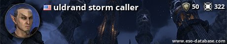Signatur von uldrand storm caller