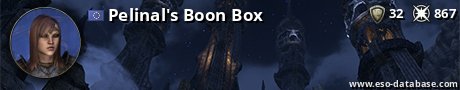 Signatur von Pelinal's Boon Box