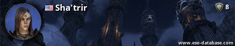 Signatur von Sha'trir
