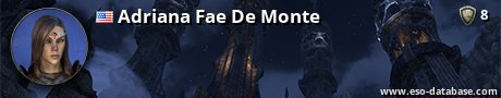 Signatur von Adriana Fae De Monte