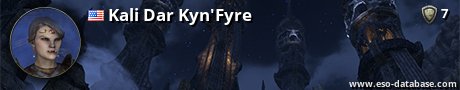 Signatur von Kali Dar Kyn'Fyre