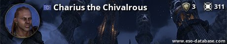 Signatur von Charius the Chivalrous