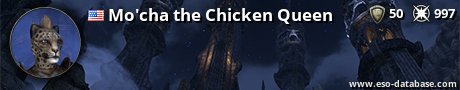 Signatur von Mo'cha the Chicken Queen