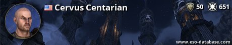 Signatur von Cervus Centarian