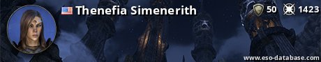 Signatur von Thenefia Simenerith