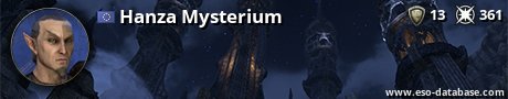 Signatur von Hanza Mysterium