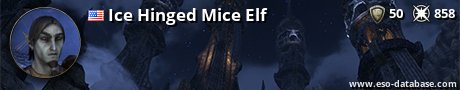 Signatur von Ice Hinged Mice Elf
