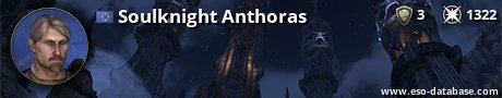 Signatur von Soulknight Anthoras