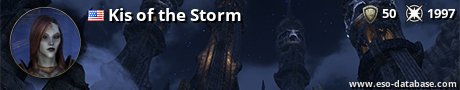 Signatur von Kis of the Storm