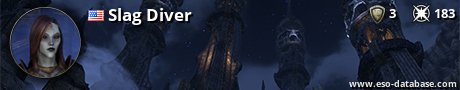 Signatur von Slag Diver