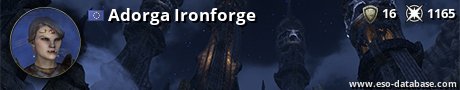 Signatur von Adorga Ironforge