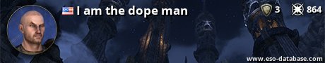 Signatur von I am the dope man