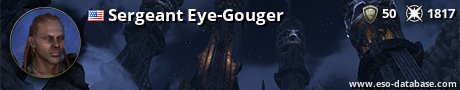 Signatur von Sergeant Eye-Gouger