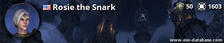 Signatur von Rosie the Snark