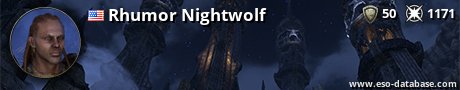 Signatur von Rhumor Nightwolf