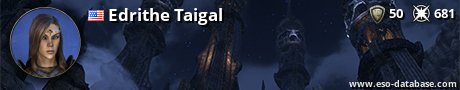 Signatur von Edrithe Taigal