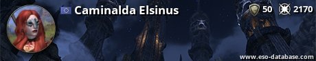 Signatur von Caminalda Elsinus