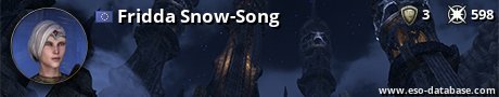 Signatur von Fridda Snow-Song