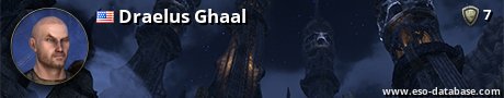 Signatur von Draelus Ghaal