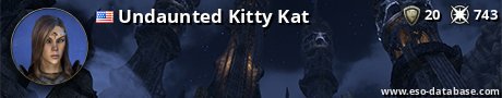 Signatur von Undaunted Kitty Kat
