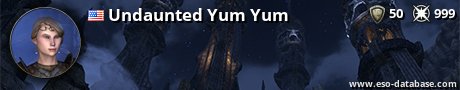 Signatur von Undaunted Yum Yum