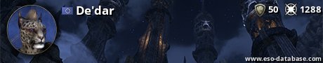Signatur von De'dar