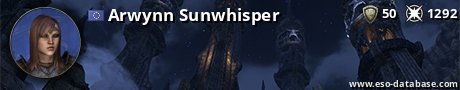 Signatur von Arwynn Sunwhisper