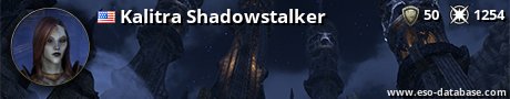 Signatur von Kalitra Shadowstalker