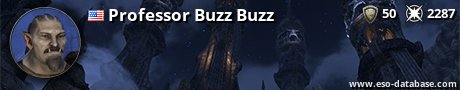 Signatur von Professor Buzz Buzz