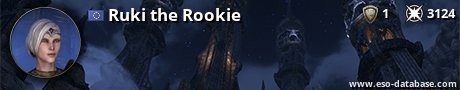 Signatur von Ruki the Rookie