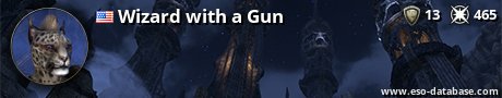 Signatur von Wizard with a Gun