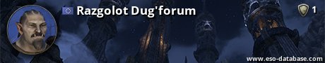 Signatur von Razgolot Dug'forum