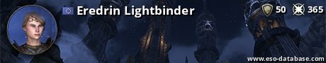 Signatur von Eredrin Lightbinder