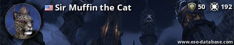 Signatur von Sir Muffin the Cat