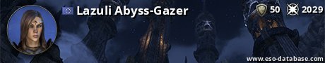 Signatur von Lazuli Abyss-Gazer