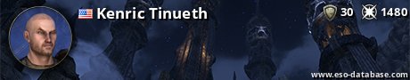 Signatur von Kenric Tinueth