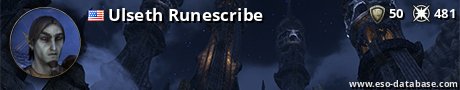 Signatur von Ulseth Runescribe