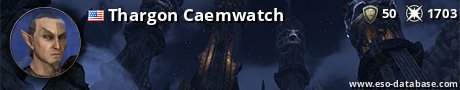 Signatur von Thargon Caemwatch