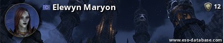 Signatur von Elewyn Maryon