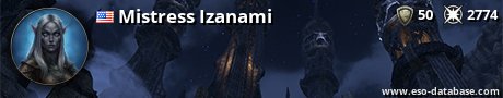 Signatur von Mistress Izanami