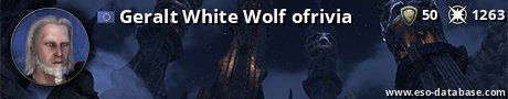 Signatur von Geralt White Wolf ofrivia