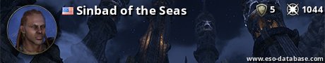 Signatur von Sinbad of the Seas