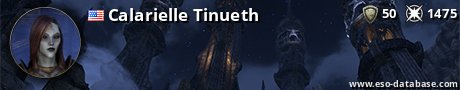 Signatur von Calarielle Tinueth