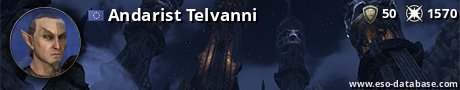 Signatur von Andarist Telvanni