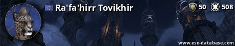 Signatur von Ra'fa'hirr Tovikhir