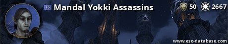 Signatur von Mandal Yokki Assassins