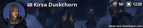 Signatur von Kirsa Duskthorn