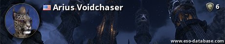 Signatur von Arius Voidchaser