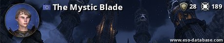 Signatur von The Mystic Blade